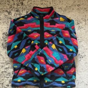 Colorful Geometric Pattern Men's Sweater
